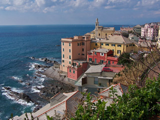 Boccadasse, the old fishing village