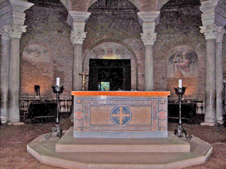 Center Altar in the Mausoleum de Costanze - Rome