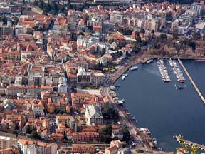 Como view from Brunate