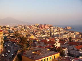 Overlooking Napoli and the Bay