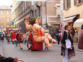 Carnevale Parade in Reggio Emilia