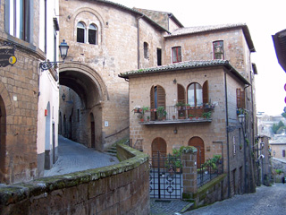 Via del Cava, Orvieto, Italy.