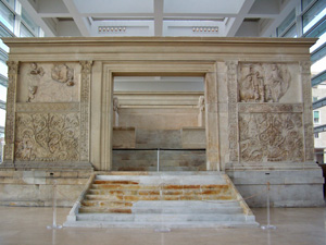 Museo dell' Ara Pacis, Rome, Italy.