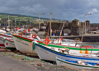 Vila Franca do Campo fishing port